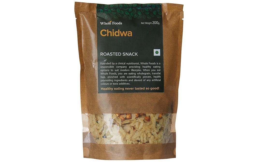 Whole Foods Roasted Chidwa Snack    Pack  200 grams